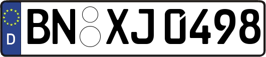 BN-XJ0498