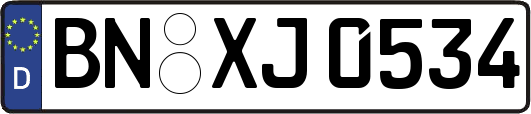 BN-XJ0534