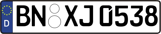 BN-XJ0538