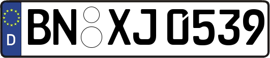 BN-XJ0539