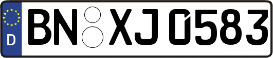 BN-XJ0583