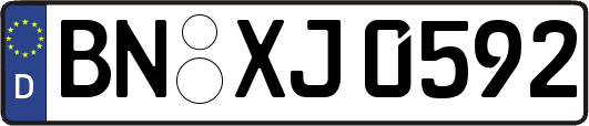 BN-XJ0592