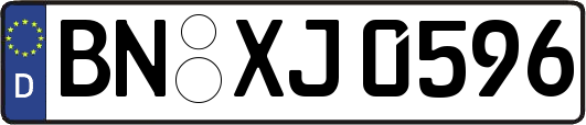 BN-XJ0596