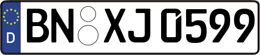 BN-XJ0599