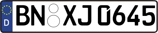 BN-XJ0645