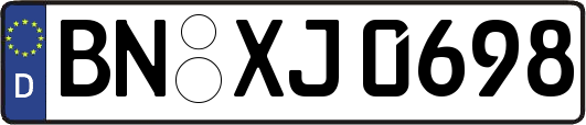 BN-XJ0698