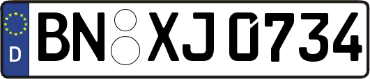 BN-XJ0734