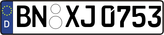 BN-XJ0753