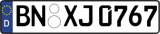 BN-XJ0767
