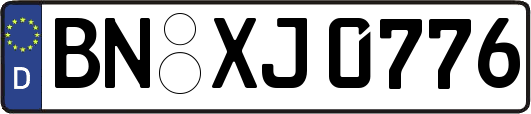 BN-XJ0776