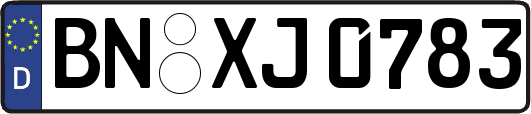 BN-XJ0783