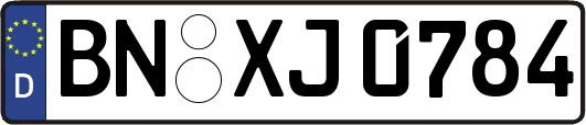 BN-XJ0784