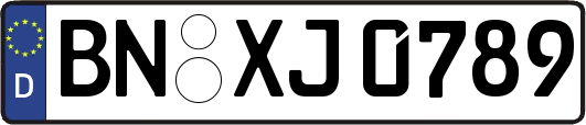 BN-XJ0789