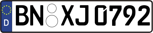 BN-XJ0792