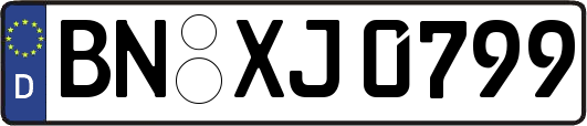BN-XJ0799