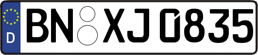 BN-XJ0835