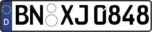 BN-XJ0848