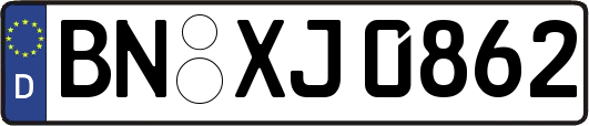 BN-XJ0862