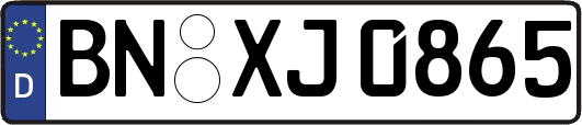 BN-XJ0865