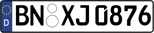 BN-XJ0876