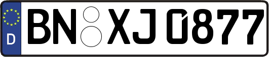 BN-XJ0877
