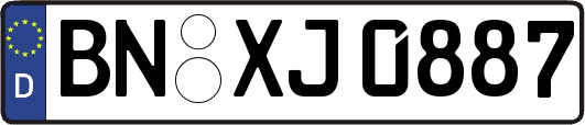 BN-XJ0887