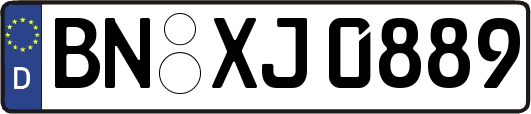 BN-XJ0889