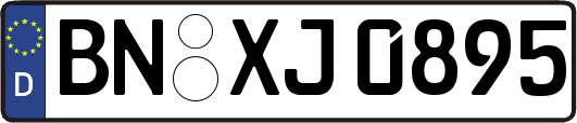 BN-XJ0895
