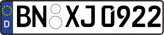BN-XJ0922