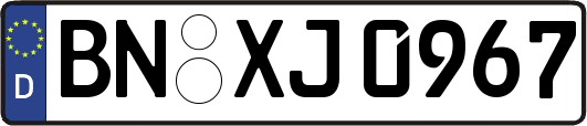 BN-XJ0967