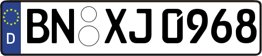 BN-XJ0968