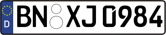 BN-XJ0984