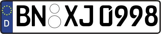 BN-XJ0998