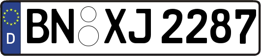 BN-XJ2287