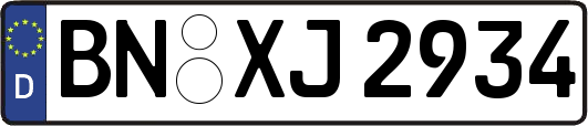 BN-XJ2934