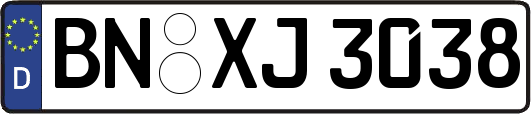 BN-XJ3038