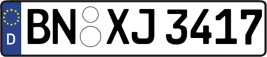 BN-XJ3417