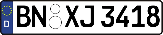 BN-XJ3418