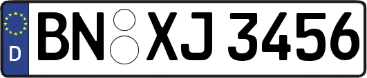 BN-XJ3456