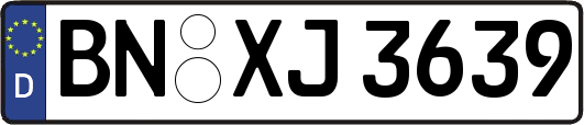BN-XJ3639