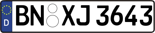 BN-XJ3643