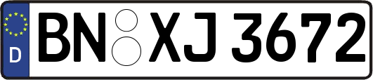 BN-XJ3672