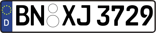 BN-XJ3729