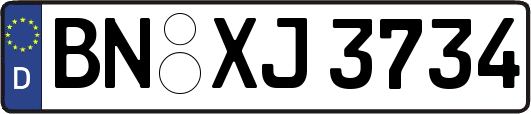 BN-XJ3734