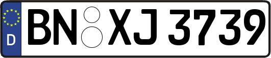BN-XJ3739