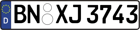 BN-XJ3743