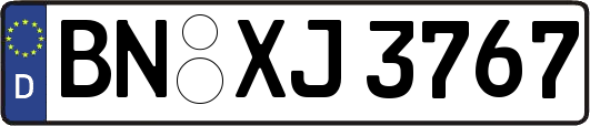 BN-XJ3767