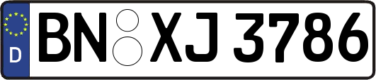 BN-XJ3786