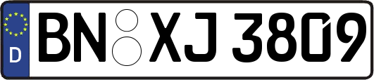 BN-XJ3809