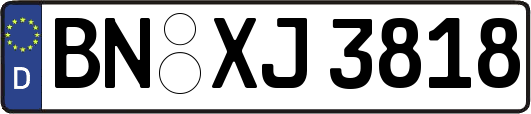 BN-XJ3818
